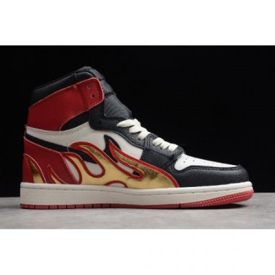 Nike Erkek Air Jordan 1 Retro High Og Siyah / Kırmızı Basketbol Ayakkabısı Türkiye - K3YX2D5R